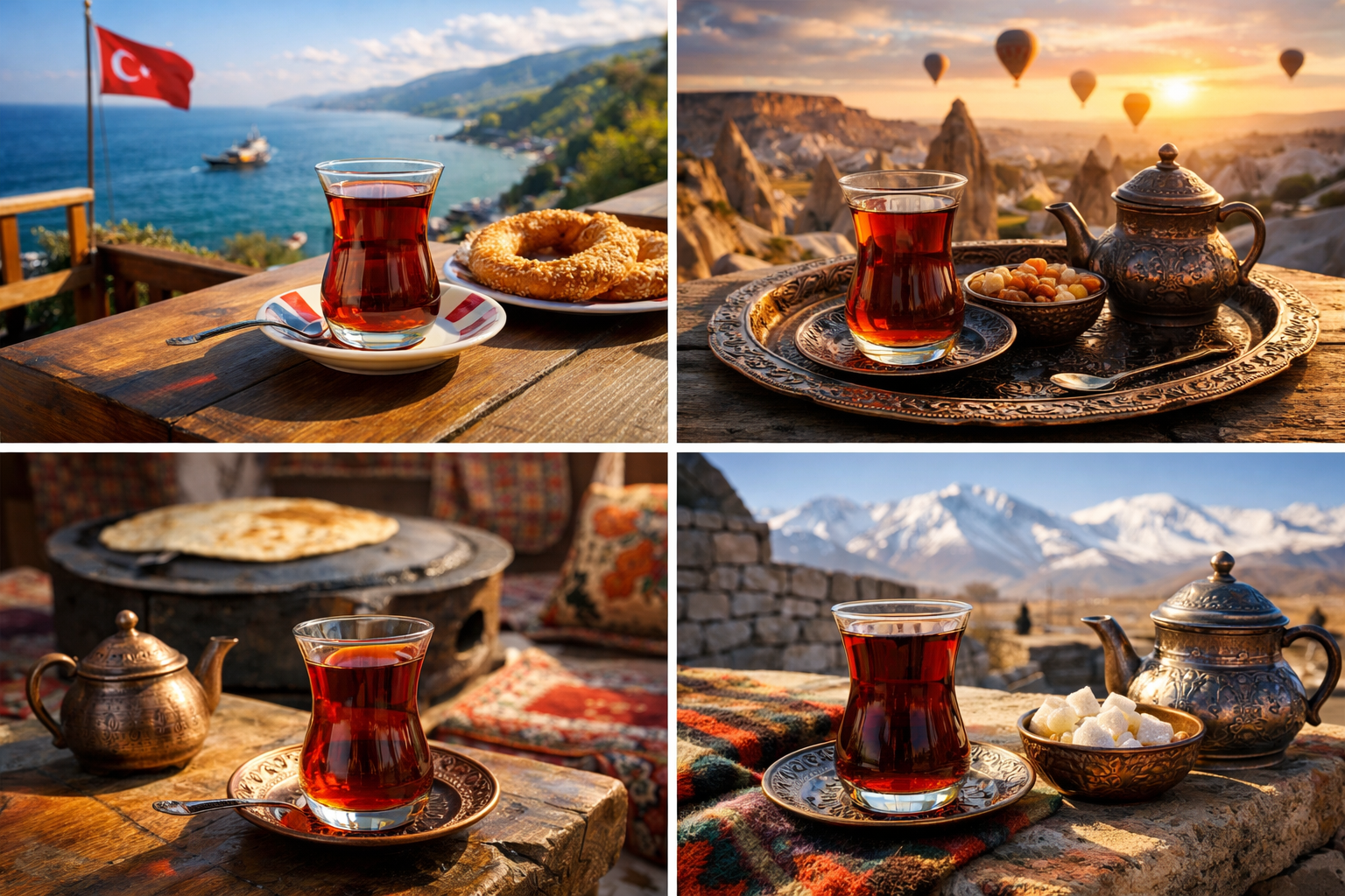 Türkiye bölgelerinde çay